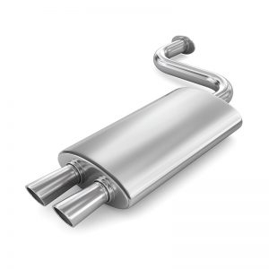 لوله اگزوز دوقلو مناسب سمند